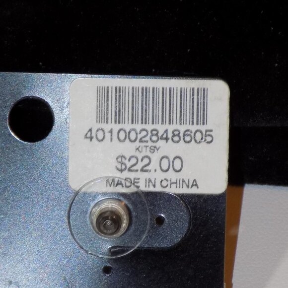 Chico's Hammered Silver Ring Link Statement Bib Necklace & New Earrings Set - Picture 4 of 7